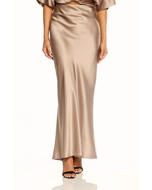 The Sei Bias Maxi Skirt - Natural