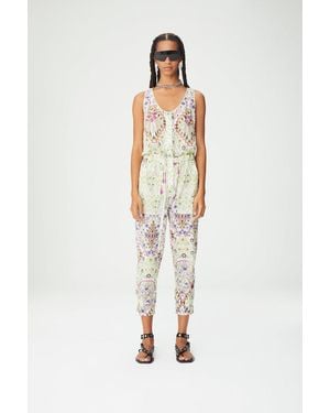 Maria Cher Esquel Iriel Jumpsuit (Final Sale) - White