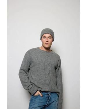 CESAR CASIER Montana Sweater - Gray