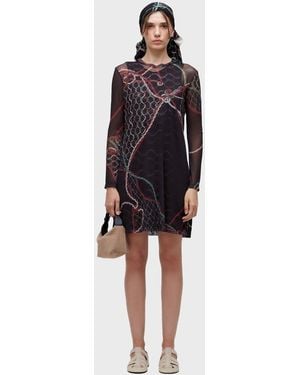 Osklen Knot Short Dress - Multicolor