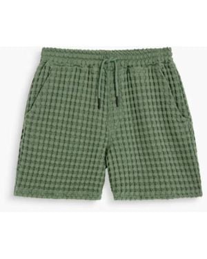 Oas Waffle Porto Shorts - Green