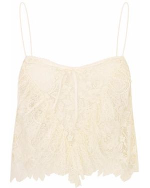 LoveShackFancy Auraveyn Top - Natural