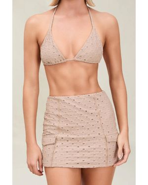 Devon Windsor Romina Skirt - Gray