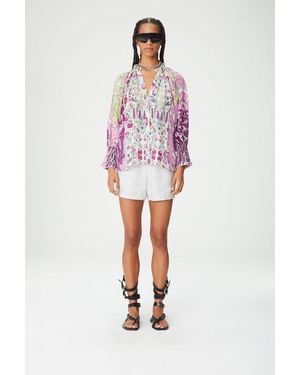 Maria Cher Bariloche Julieta Blouse (Final Sale) - Red