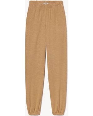 ÉTERNE Boyfriend Pocket Sweatpant - Natural