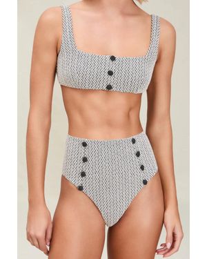 Devon Windsor Malia Bottom - Gray