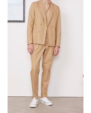 Officine Generale Leon Jacket Cotton Poplin (Final Sale) - Natural