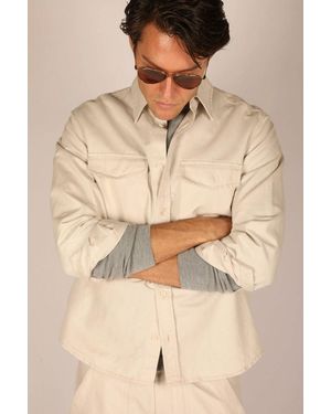 CESAR CASIER Max Overshirt - Natural