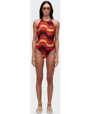 Osklen Rashguard Ipanema Swimsuit - Red