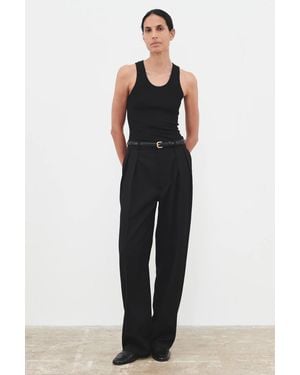 Wardrobe NYC Ribbed Tank - Black