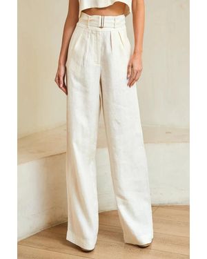 Hevron Alina Pant - Natural