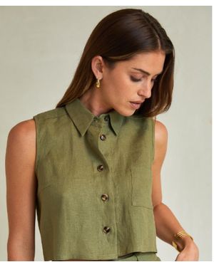 Hevron Katja Top (Final Sale) - Green