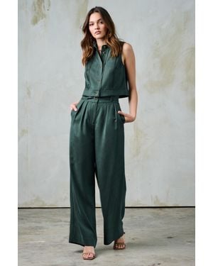 Hevron Vera Top - Green