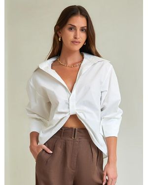 Hevron Paola Top - White
