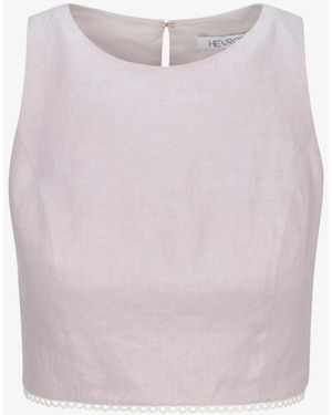 Hevron Terrel Top - Pink