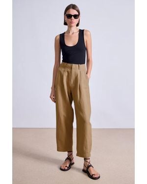Apiece Apart Bari Crop Trouser - Multicolor