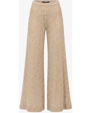Toccin Lilibet Flared Up Pull On Pants - Natural