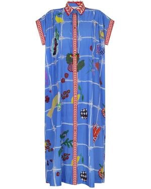 Carolina K Valerie Kaftan - Blue