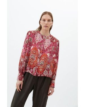 Maria Cher Lugo Mia Shirt (Final Sale) - Red