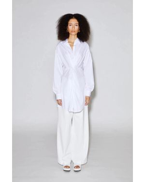 Rosetta Getty Twist Front Shirt (Final Sale) - White