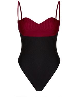Almar Kiss Swimsuit Blk - Red