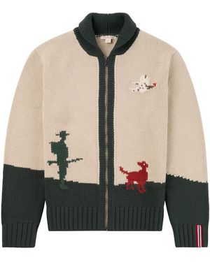 Amundsen Huntsman Cardigan - Black