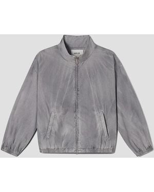 Agolde Marshall Windbreaker - Gray