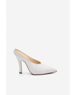 Magda Butrym Ss26 Mules Leather - White