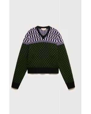 Marni Wool Sweater - Green