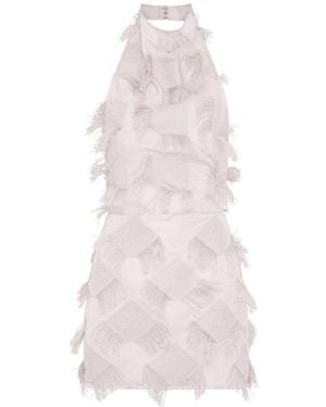 Paris Georgia Basics Back Wrap Dress Mini - Pink