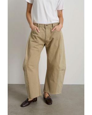 B Sides Vintage Lasso Jeans Khaki - Natural