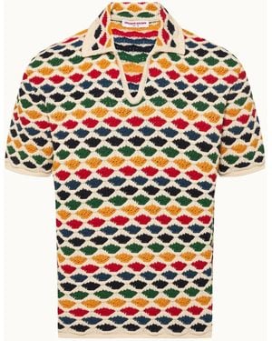 Orlebar Brown Batten Fairground Polo - Multicolor