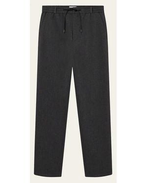 Les Deux Como Tapered Textured Pants - Multicolor