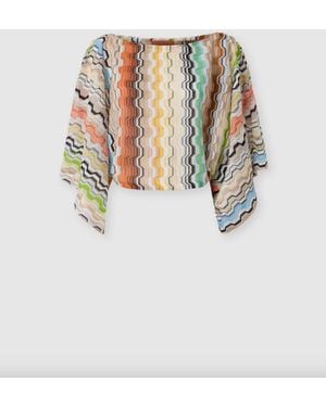 Missoni Long Sleeve Top Ms26Sk06 - White