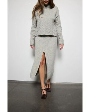 CESAR CASIER Davos Skirt - Gray