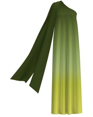 Diarrablu Raya Dress Ombra - Green