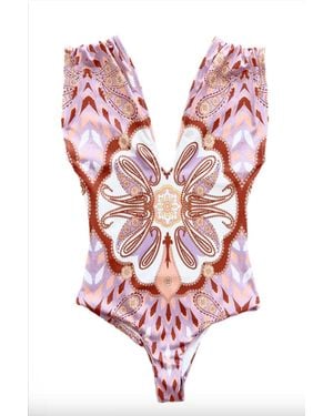 Carolina K Liset One Piece (Final Sale) - Pink