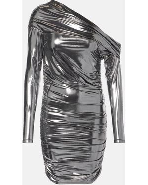 The Sei Asymmetric Metallic Mini Dress - Multicolor