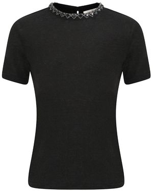 Zimmermann Embellished Tee - Black