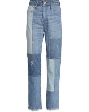 Jonathan Simkhai River High Rise Straight (Final Sale) - Blue