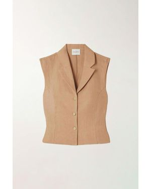 LeKasha Sawadah Vest (Final Sale) - Natural