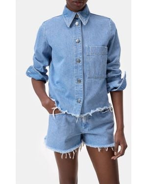 Closed Short Jacket - Blue