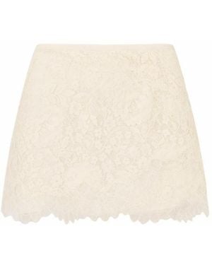 LoveShackFancy Solennea Skirt - Natural