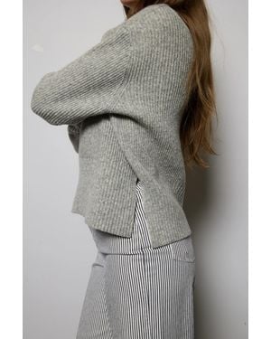 CESAR CASIER Courchevel Sweater Wool - Gray