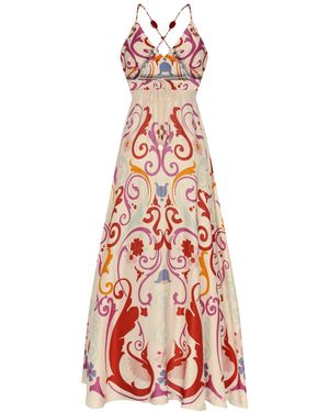 Carolina K Star Dress - White