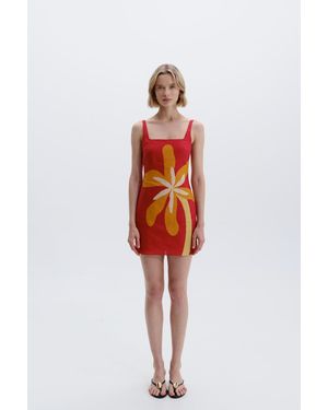 Cala De La Cruz Siela Dress - Red