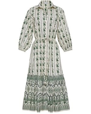 Cara Cara Hutton Dress - White