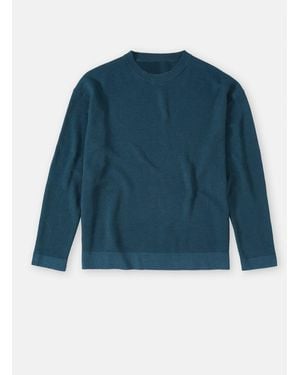 Closed Knitted Sweater (Final Sale) - Blue