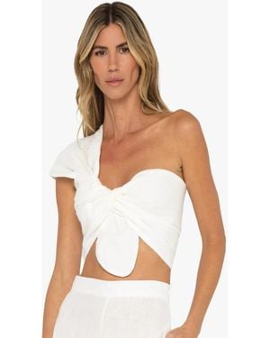 JBQ Sol Bandeau Top - White