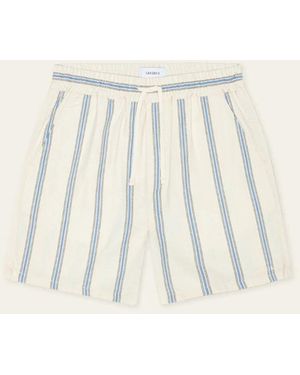 Les Deux Lawson Stripe Shorts - Natural